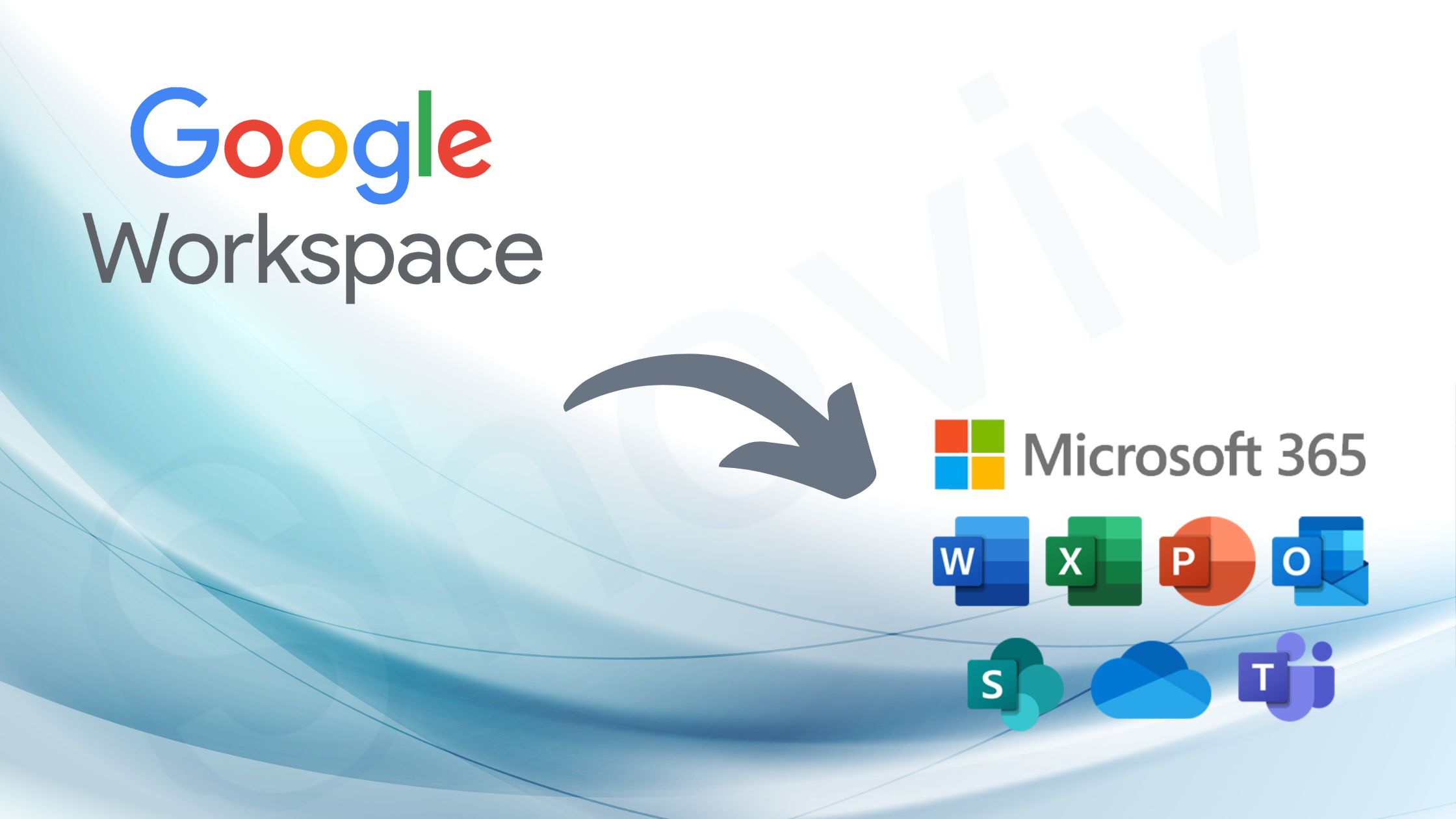 How to Transfer data from Google Workspace to Microsoft 365?