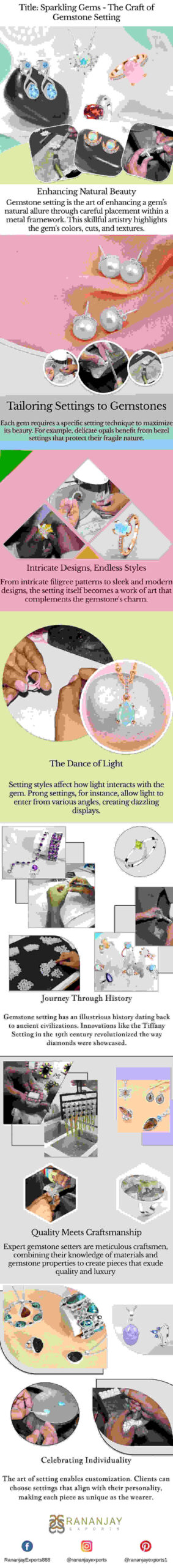 Sparkling Gems – The Craft of Gemstone Setting